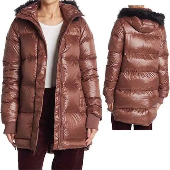 The North Face Women's Torrey's Faux Fur Trim Long Down Parka